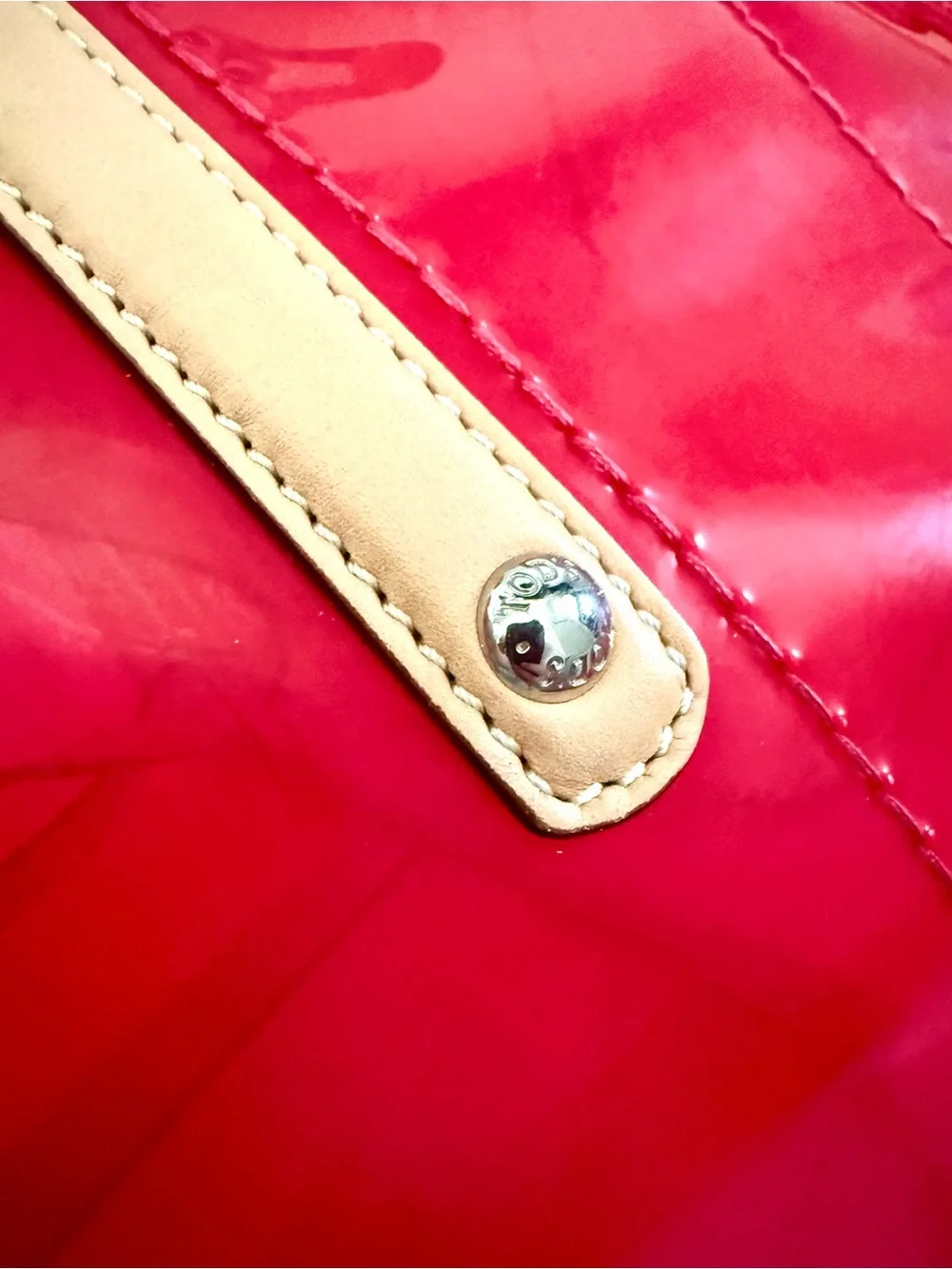 Tod’s PVC Tote Bag Pink Leather Trim Matching pouch